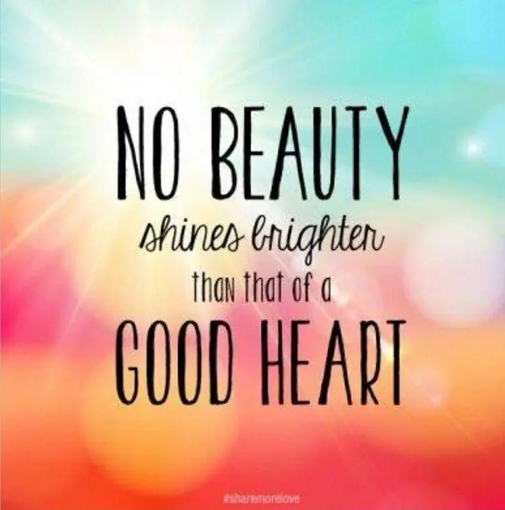 Inspirational quote on colorful blurred background.